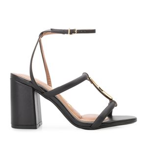Sandália Salto Vizzano Preto
