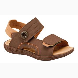 Papete Infantil Klin Tic Tac Menino Marrom