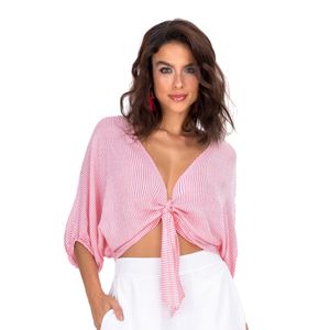 Blusa Manga 3/4 Endless Feminino Rosa