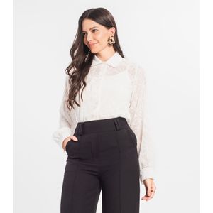 Camisa Com Blusa De Alça Endless Feminino Bege