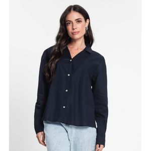 Camisa Manga Longa Endless Feminino Marinho