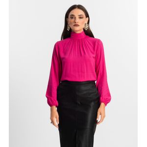 Blusa Viscose Manga Longa Endless Feminino Rosa