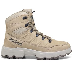 Bota Adventure Cano Longo Macboot Barreiro Masculino Bege