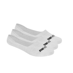 Meia Actvitta  Tripack Casual Masculina Branca