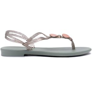Rasteira Grendha Acordes Detalhe Feminina Verde