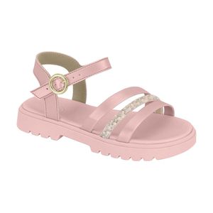 Sandália Rasteira Molekinha Infantil Rosa