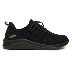 Tênis Casual Preto Ultra Flex 2.0 Skechers Feminino