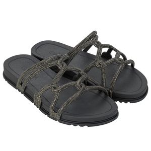 Chinelo Preto Grendha Slide Feminino