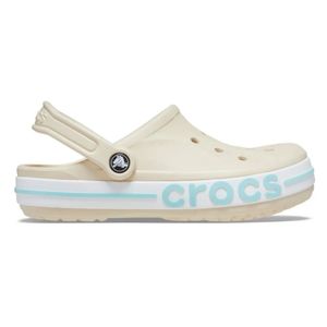 Babuche Crocs Bayaband Unissex Creme