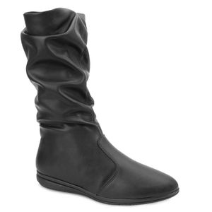 Bota Cano Alto Piccadilly Preta