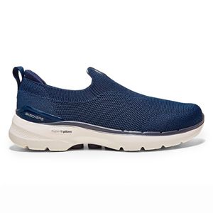 Tênis Skechers Go Walk Azul Stretch Fit Feminino