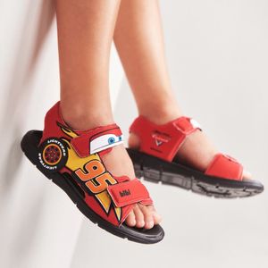 Sandália Infantil Bibi Basic Sandals Mini Relâmpago McQueen da Disney