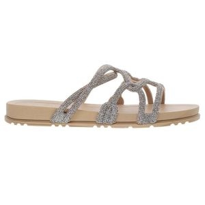 Chinelo Prata Grendha Slide Feminino