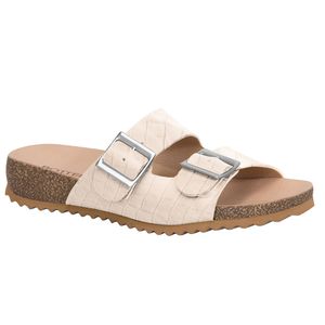 Sandália Feminina Papete s Bottero Branco Off