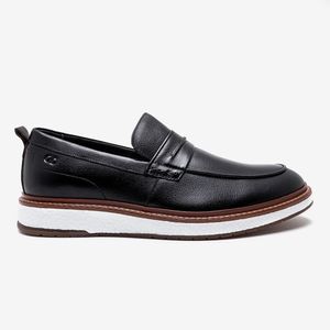 Sapato Casual Metropolitan Pulse Democrata Masculino Preto