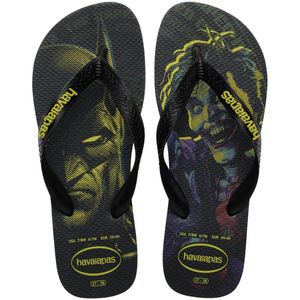 Chinelo Havaianas Top Heróis DC Unissex Preto