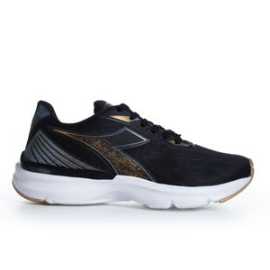 Tênis Esportivo Plutone Preto Diadora Unissex
